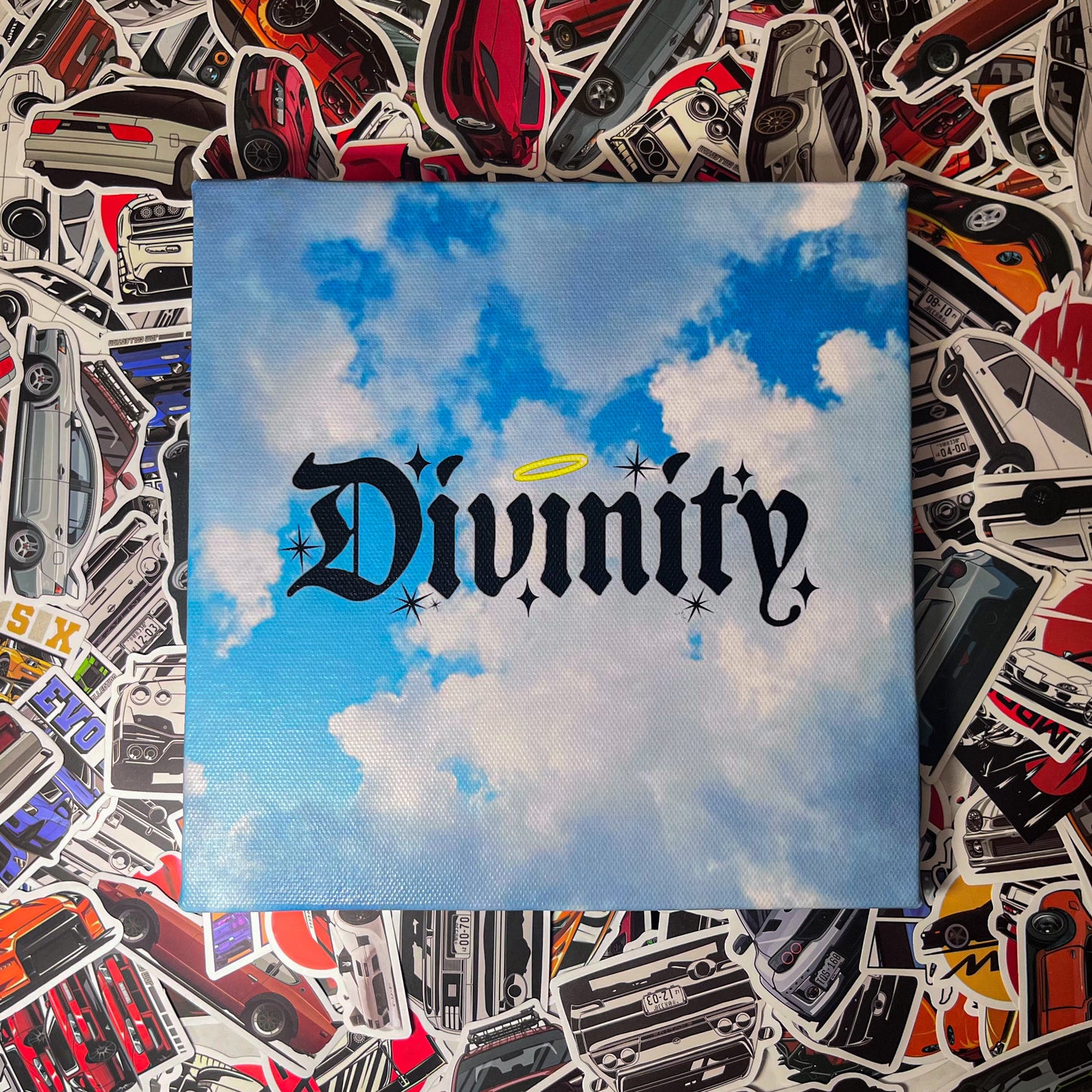 Divinity Logo 8" x 8" Canvas Wall Art Print