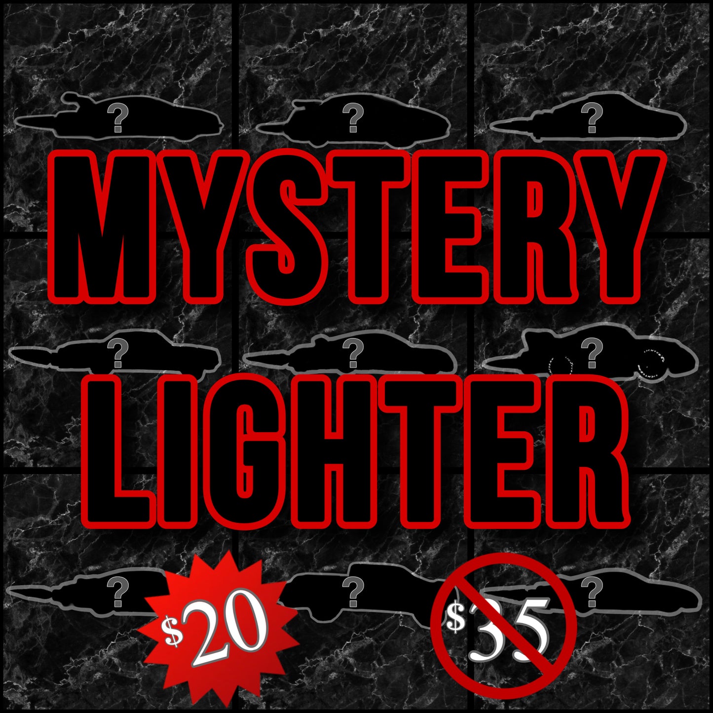 Mystery Refillable Car Lighter