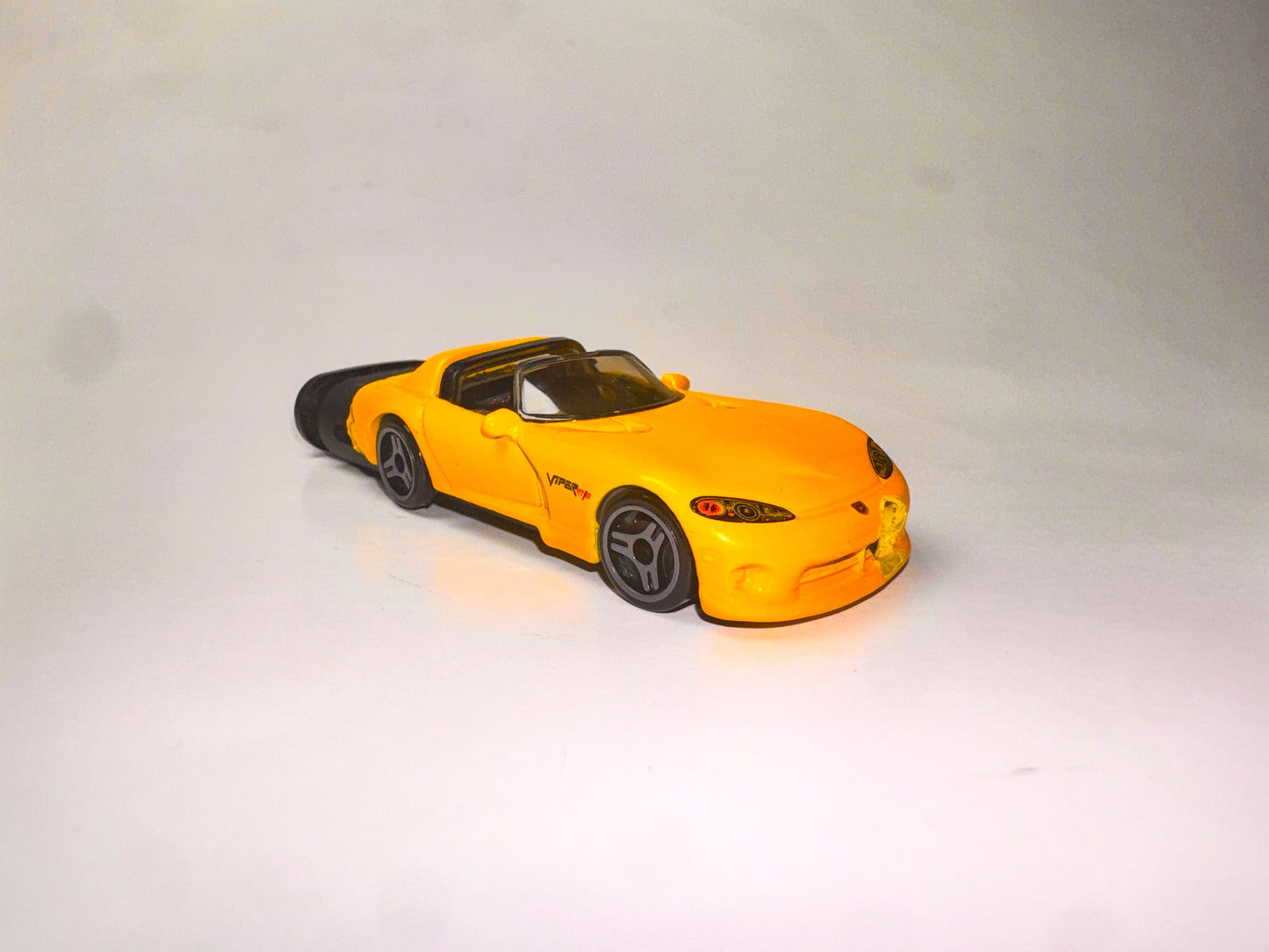 Yellow Convertible Dodge Viper Refillable Lighter