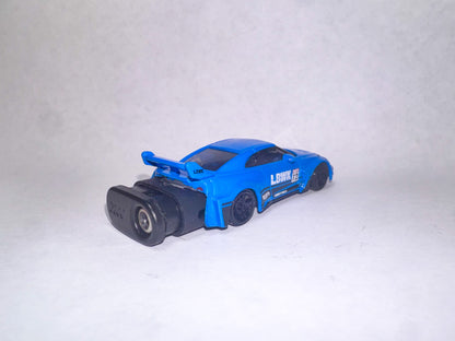 Blue LBWK GTR R35 Refillable Lighter