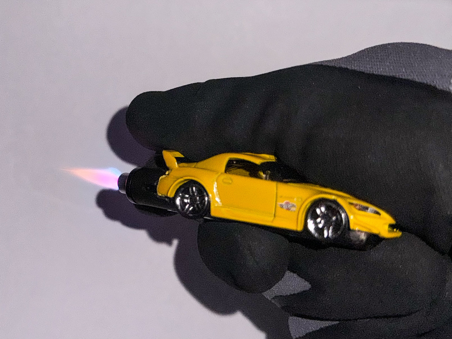 Yellow Honda S2000 Refillable Lighter