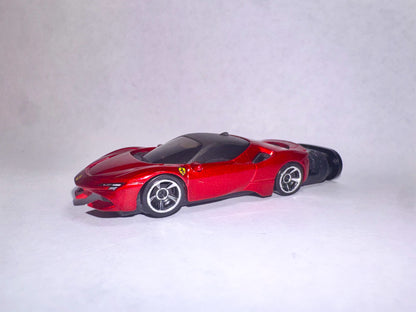 Maroon Ferrari SF90 Refillable Lighter