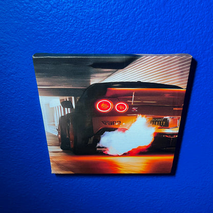 Divinity GTR 8" x 8" Canvas Wall Art Print