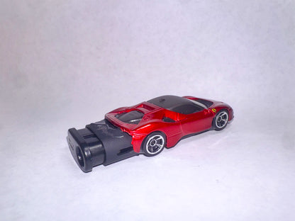 Maroon Ferrari SF90 Refillable Lighter