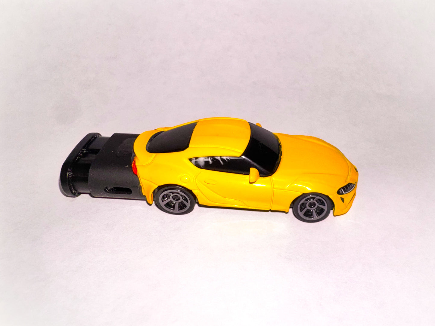 Yellow Toyota Supra Mk5 Refillable Lighter