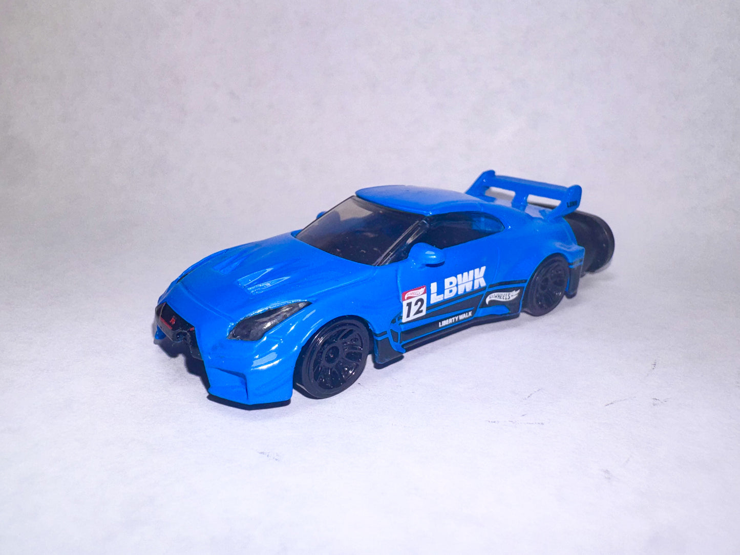 Blue LBWK GTR R35 Refillable Lighter
