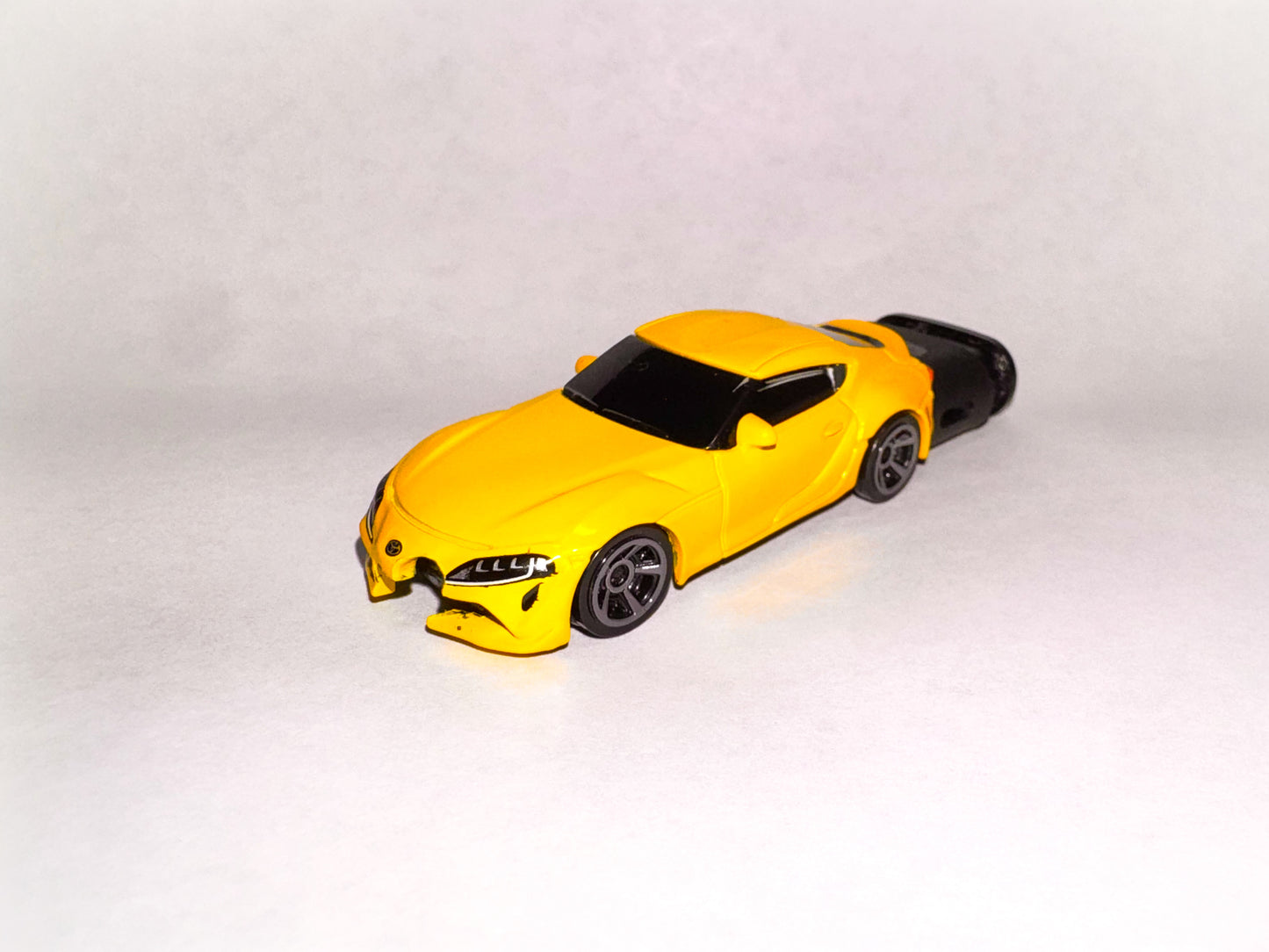 Yellow Toyota Supra Mk5 Refillable Lighter
