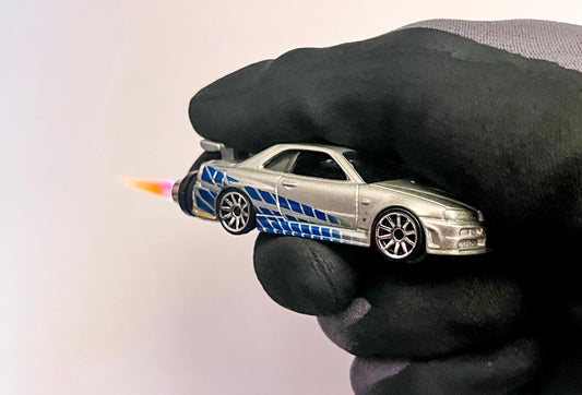 Fast and Furious Nissan GTR Skyline Refillable Lighter