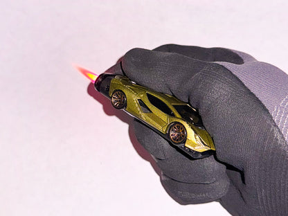 Gold Lamborghini Refillable Lighter