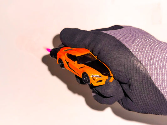 Orange Toyota Supra Mk5 Refillable Lighter