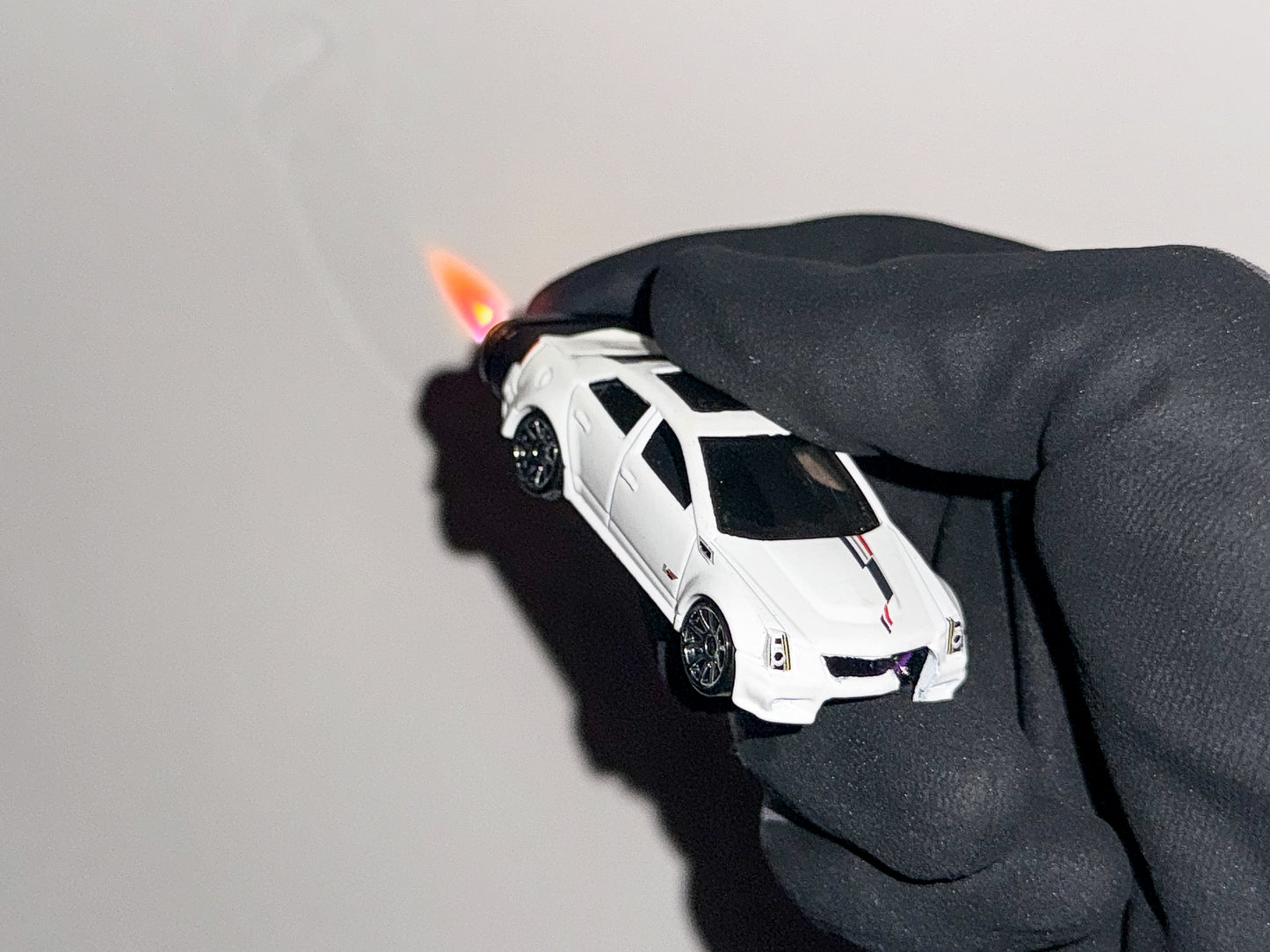 White Cadillac CT5-V Refillable Lighter