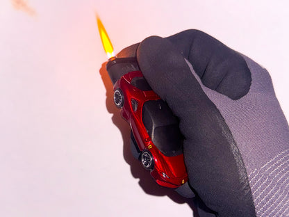Maroon Ferrari SF90 Refillable Lighter