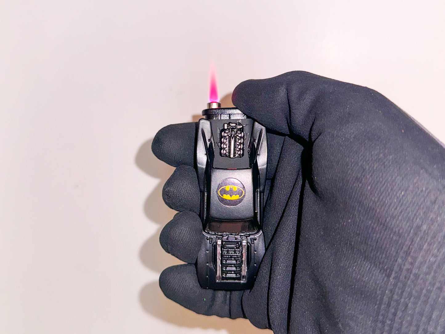 Batmobile Refillable Lighter V1 (Chrome Accents)