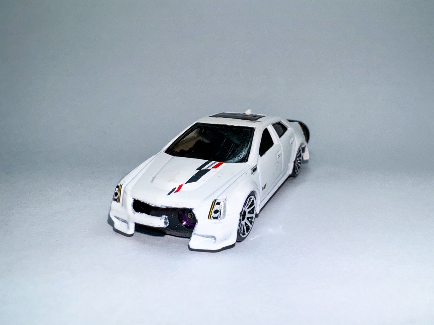 White Cadillac CT5-V Refillable Lighter