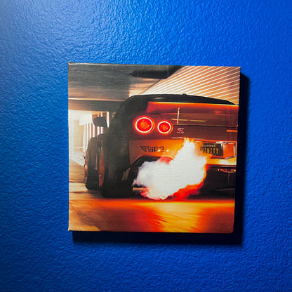 Divinity GTR 8" x 8" Canvas Wall Art Print