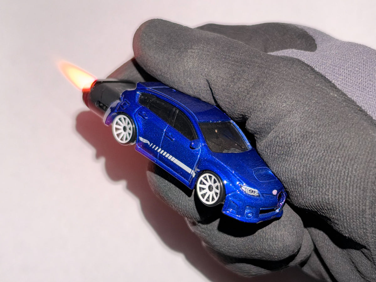 Blue WRX STI Refillable Lighter
